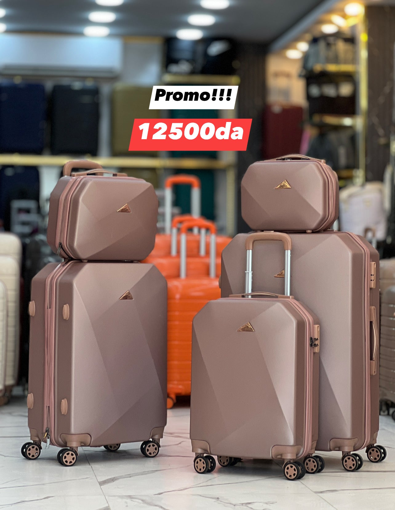 Pack valise doline luxe