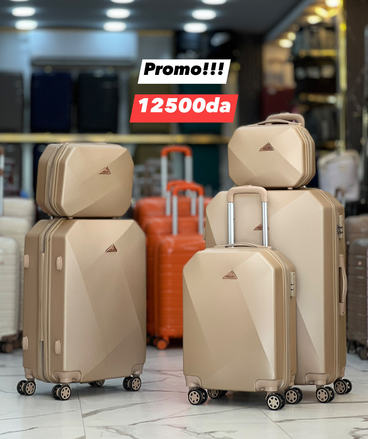 Pack valise doline luxe