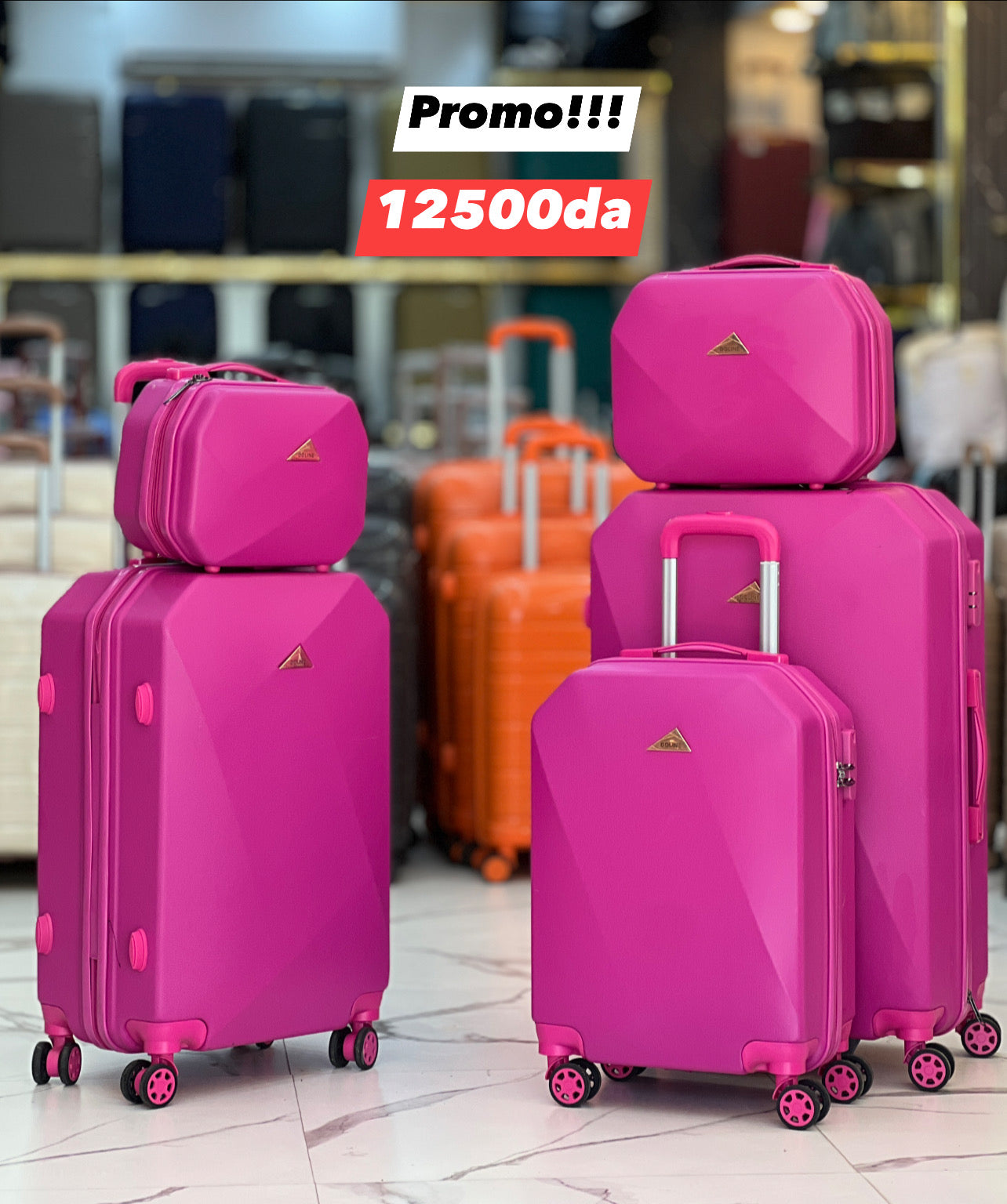 Pack valise doline luxe